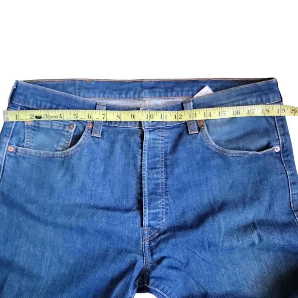 Levi's Mens 501 Jeans W38 L30 - Picture 5 of 10
